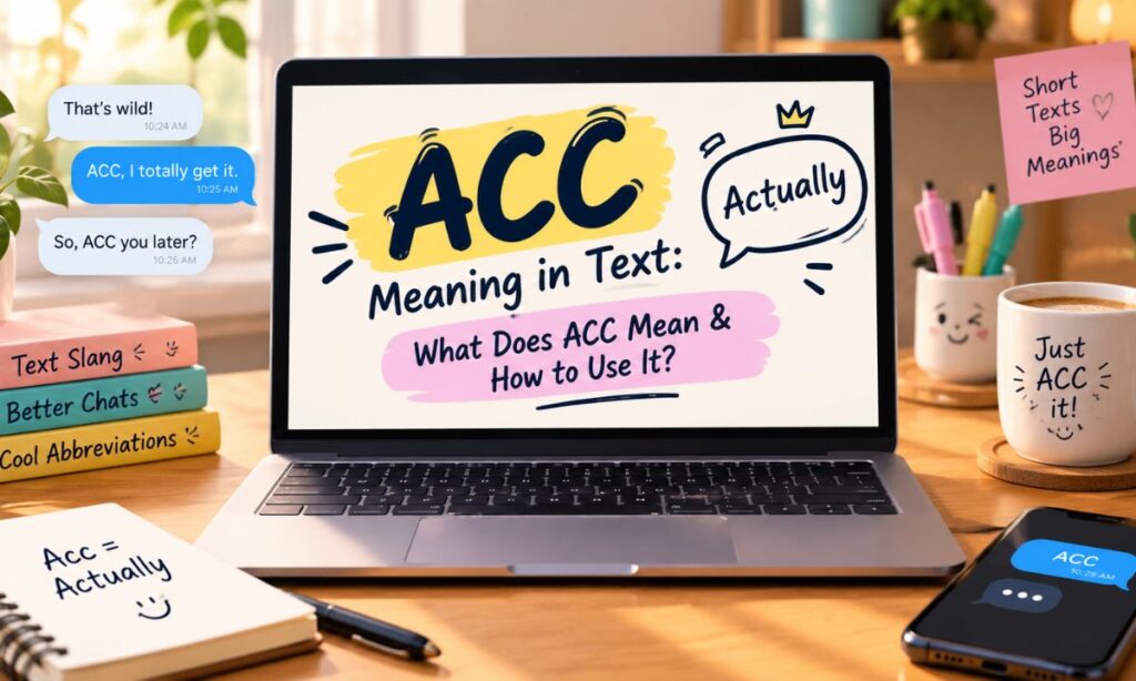 ACC Meaning in Text What Does ACC Mean & How to Use It