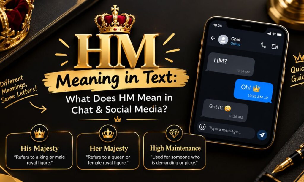 HM Meaning in Text What Does HM Mean in Chat & Social Media