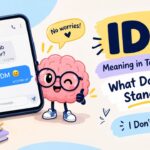 IDM Meaning in Text Messages What Does IDM Stand For