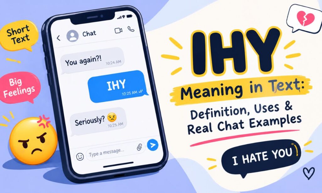 IHY Meaning in Text Definition, Uses & Real Chat Examples