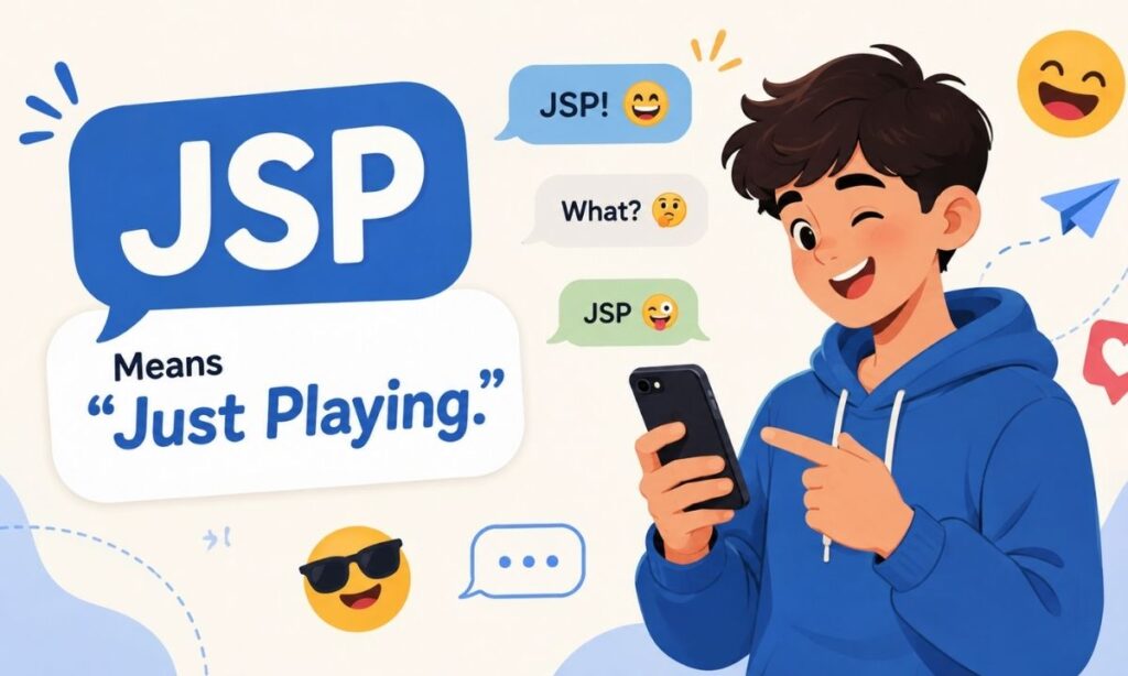 JSP Meaning in Texting Full Meaning, Examples, Uses & More