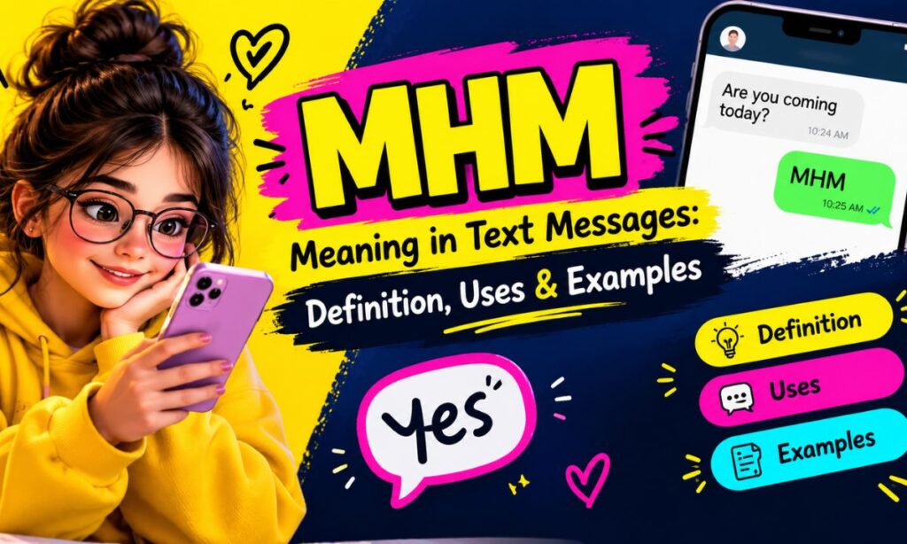MHM Meaning in Text Messages Definition, Uses & Examples