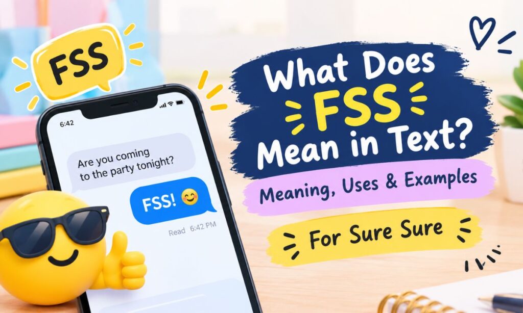 What Does FSS Mean in Text Meaning, Uses & Examples
