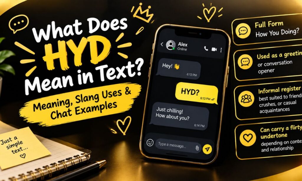 What Does HYD Mean in Text_ Meaning, Slang Uses & Chat Examples