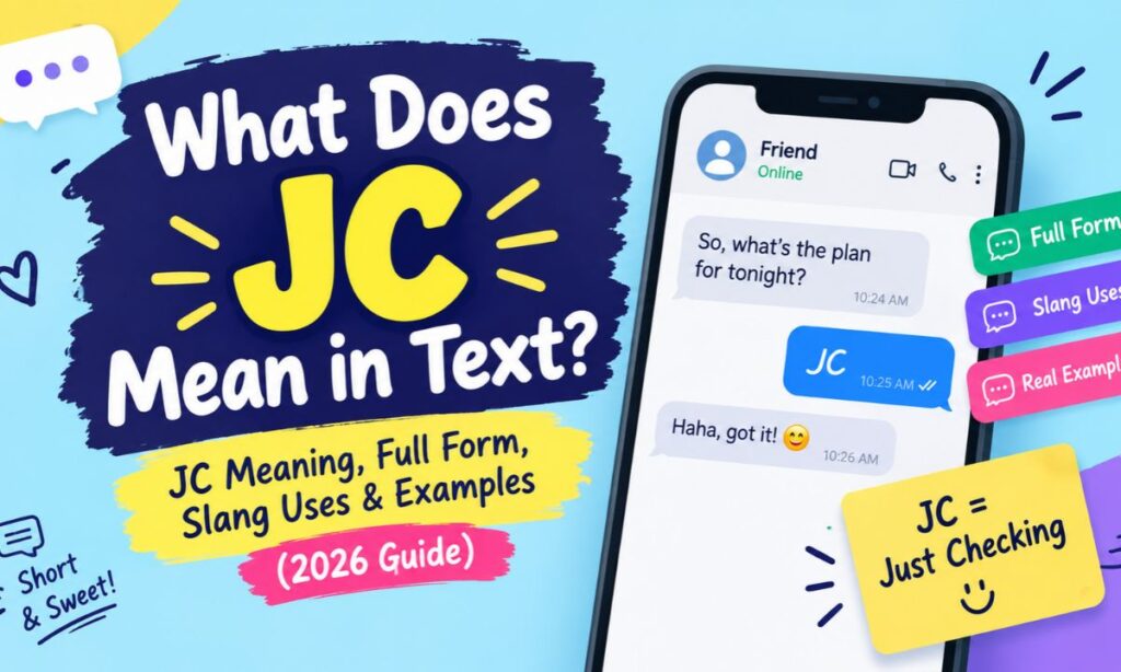What Does JC Mean in Text_ JC Meaning, Full Form, Slang Uses & Examples (2026 Guide)