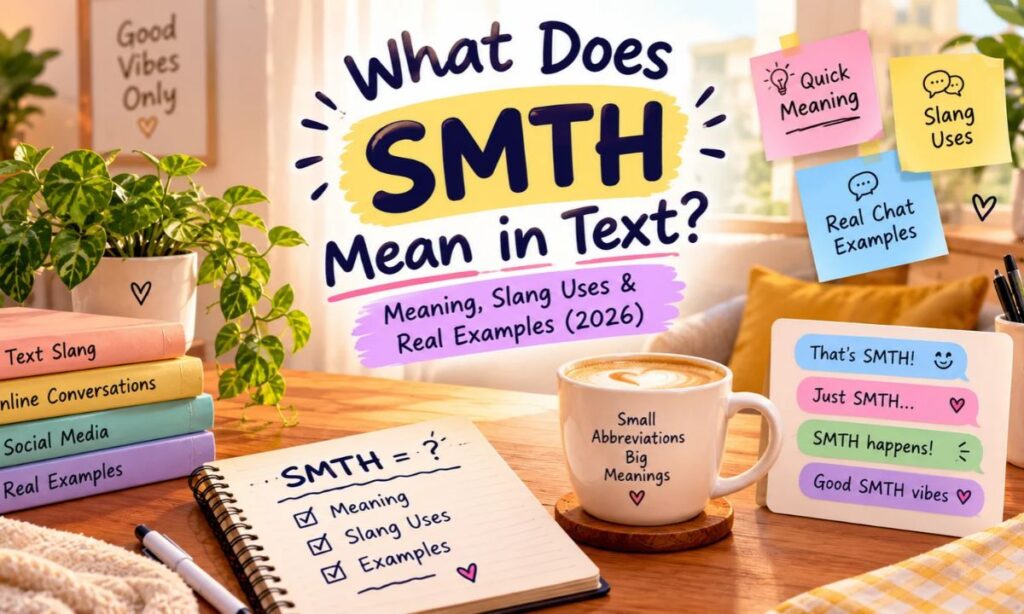 What Does SMTH Mean in Text_ Meaning, Slang Uses & Real Examples (2026)