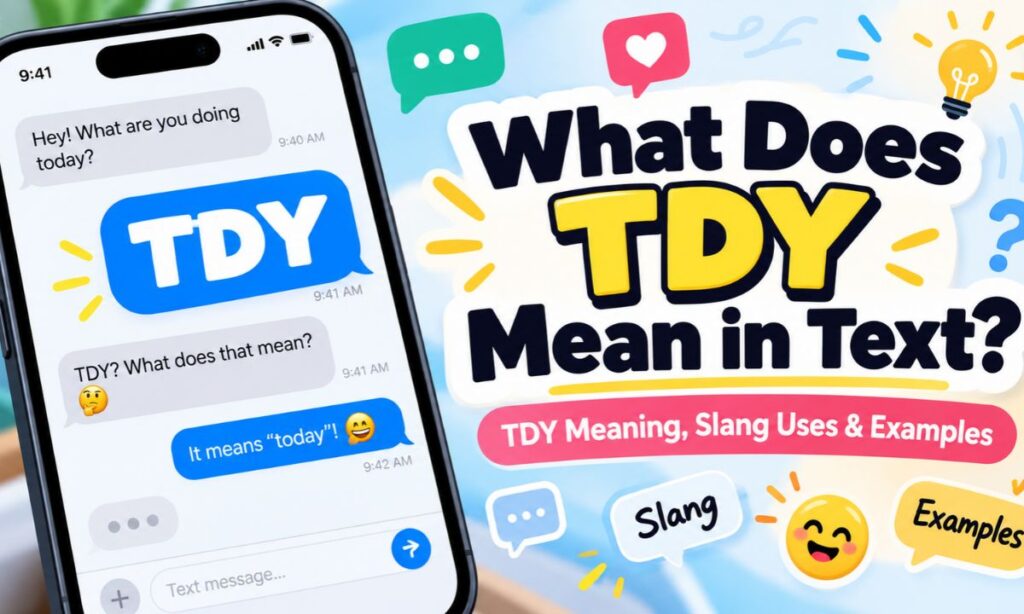 What Does TDY Mean in Text_ TDY Meaning, Slang Uses & Examples